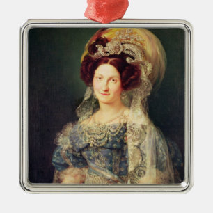 Adorno Metálico Maria Christina de Borbón