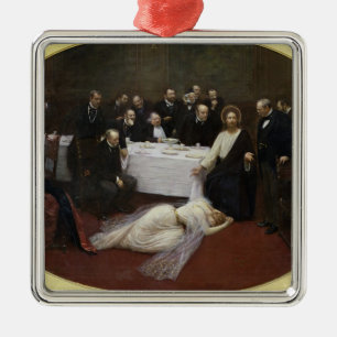 Adorno Metálico María Magdalena en la casa del Fariseo