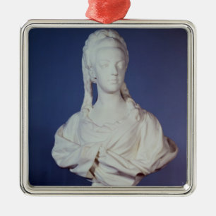 Adorno Metálico Marie-Antonieta, busto del retrato
