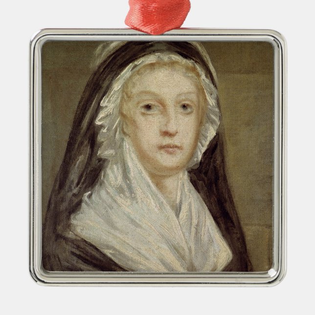 Adorno Metálico Marie Antonieta en el Conciergerie (Frente)