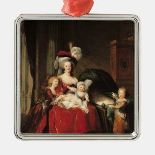 Adorno Metálico Marie-Antonieta y sus niños, 1787