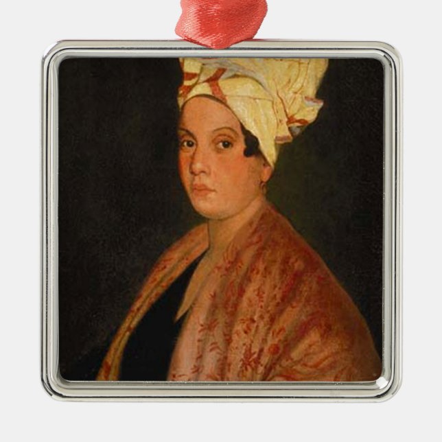 Adorno Metálico Marie Laveau: La reina del vudú (Frente)