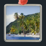 Adorno Metálico Marigot Bay, Santa Lucía, Caribe<br><div class="desc">DERECHOS RESERVADOS Greg Johnston / DanitaDelimont.com| CA33 GJO0192.jpg| Marigot Bay,  Santa Lucía,  Caribe</div>