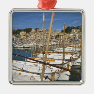 Adorno Metálico Marina, Puerto de Sóller, Costa oeste, Mallorca,