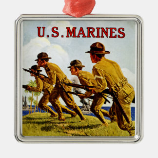 Adorno Metálico Marines de Estados Unidos ~ Soldados del mar