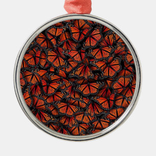 Adorno Metálico Mariposa de monarca