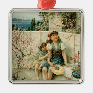 Adorno Metálico Mariposas, de las peras Annual, 1910