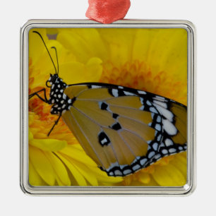 Adorno Metálico Mariposas Tropicales