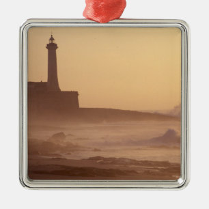 Adorno Metálico Marruecos, Rabat, Faro al atardecer con