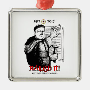 Adorno Metálico ¡Martin Luther lo clavó!
