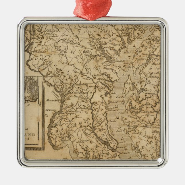 Adorno Metálico Maryland 3 (Frente)