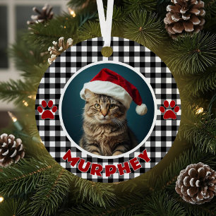 Adorno Metálico Mascota de Personalizado de Navidades de plástico 