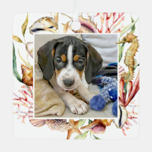 Adorno Metálico Mascota personalizado Navidades de Photo Beach