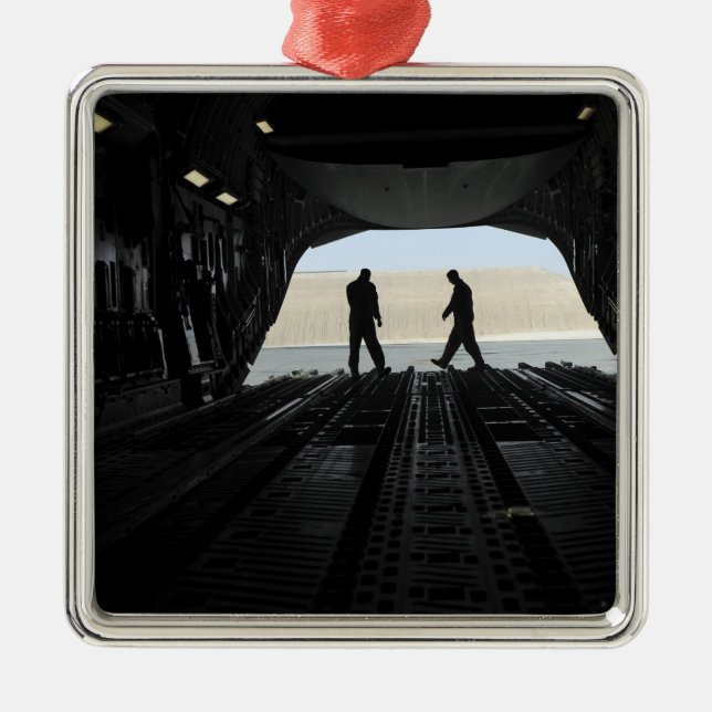 Adorno Metálico Másters de carga C-17A Globemaster III (Frente)