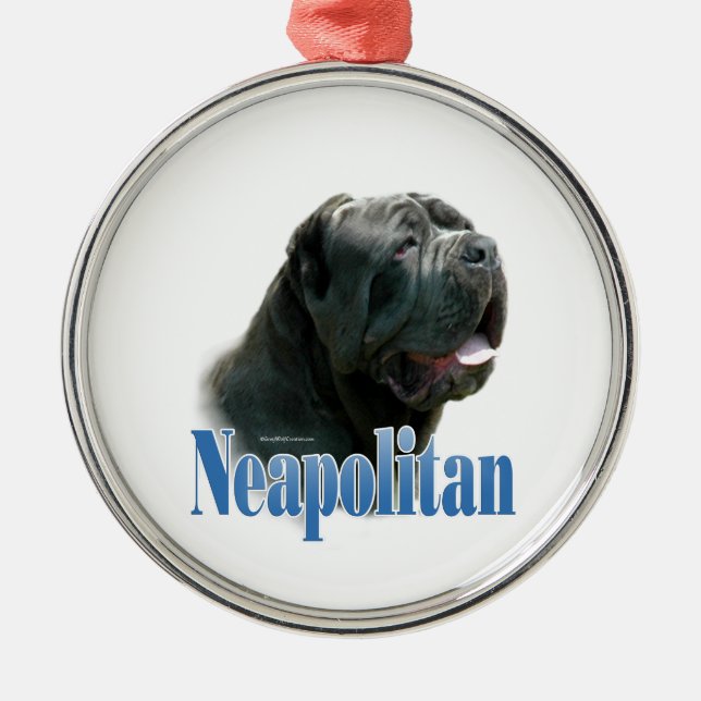 Adorno Metálico Mastiff napolitano; Mastino Napoletano; Neo (Frente)