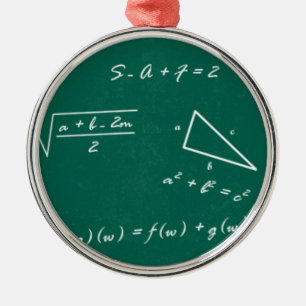 Adorno Metálico math teacher algebra geek