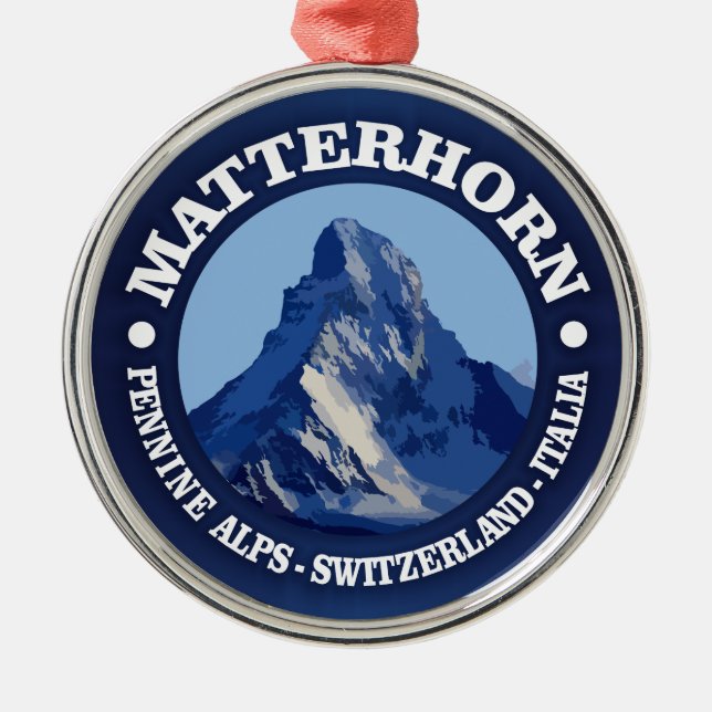 Adorno Metálico Matterhorn (rd) (Frente)