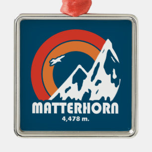 Adorno Metálico Matterhorn Suiza Sun Eagle