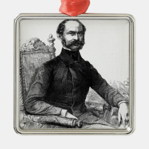 Adorno Metálico Maximilian II , Rey de Baviera