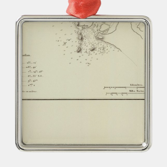 Adorno Metálico Mazatlan, México (Frente)