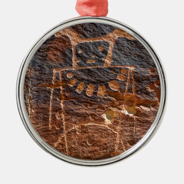 Adorno Metálico Mckee salta petroglifo - vernal - Utah (Frente)