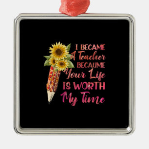 Adorno Metálico Me Convertí En Profesor