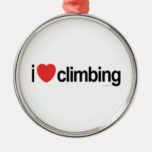 Adorno Metálico Me encanta escalar