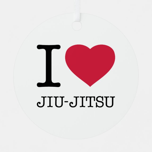 ADORNO METÁLICO ME ENCANTA JIU JITSU (Anverso)