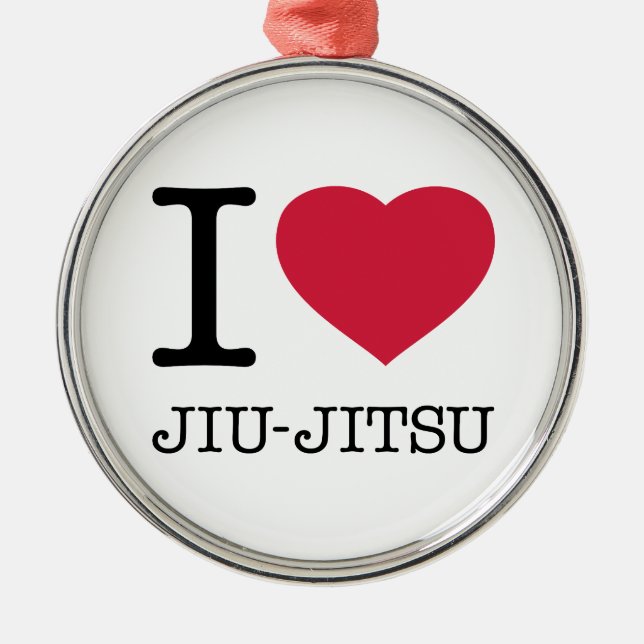 ADORNO METÁLICO ME ENCANTA JIU JITSU (Frente)