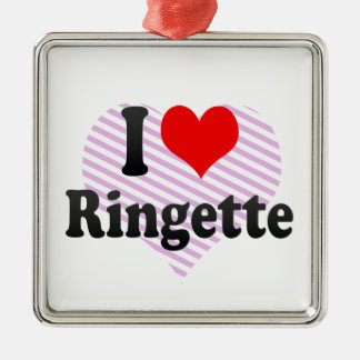Adorno Metálico Me encanta Ringette