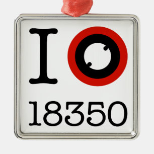Adorno Metálico Me Encantan Las Baterías De Iones-Litio 18350