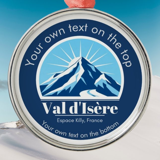 Adorno Metálico Medalla de esquí Val d'Isère France Savoie (Subido por el creador)