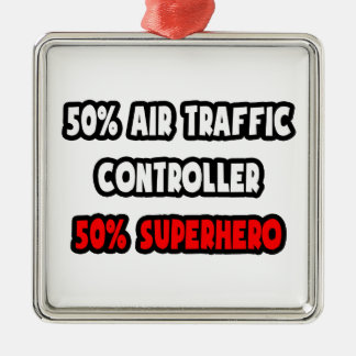 Adorno Metálico Media controladora de tráfico aéreo... Medio super