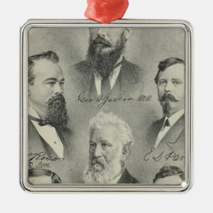 Adorno Metálico médicas del Condado de Yolo, dentistas