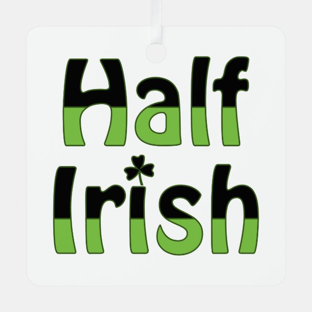 Adorno Metálico Medio irlandés (Anverso)