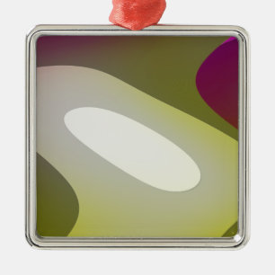 Adorno Metálico Meditación Verde 6001
