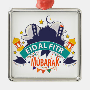 Adorno Metálico Mejor regalo de Eid para los musulmanes - Eid Al-F