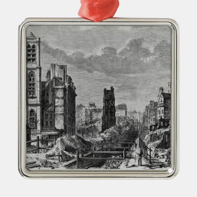 Adorno Metálico Mejoras a París (Frente)