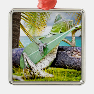Adorno Metálico Mele Kalikimaka