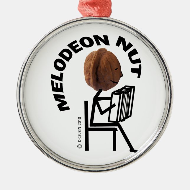 Adorno Metálico Melodeon Nut (Frente)