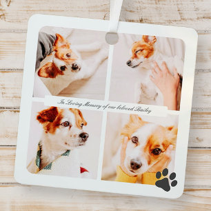 Adorno Metálico Memorial mascota en la memoria amorosa Fotos moder