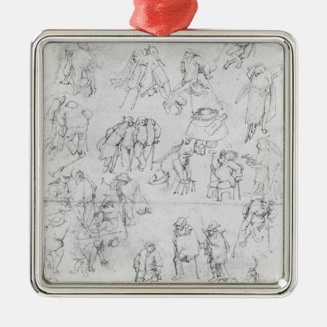 Adorno Metálico Mendigos (Frente)