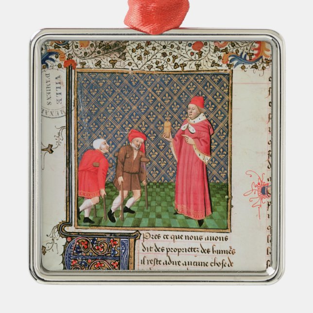 Adorno Metálico Mendigos (Frente)