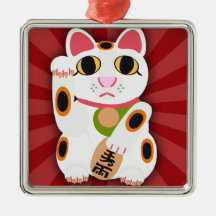Meow Now Lucky Cat Character Fun Ilustracion