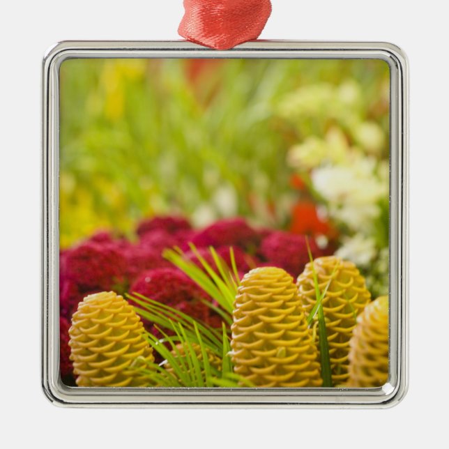 Adorno Metálico Mercado semanal de frutas y verduras del viernes. (Frente)