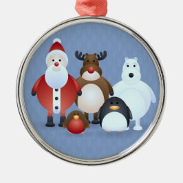 Adorno Metálico Merry Christmas