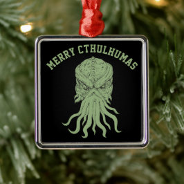 Adorno Metálico Merry Cthulhumas Lovecraft Cthulhu