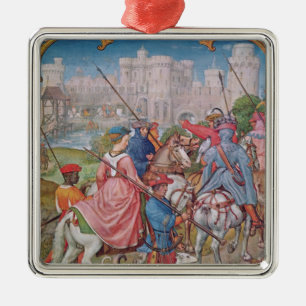 Adorno Metálico Mes de agosto