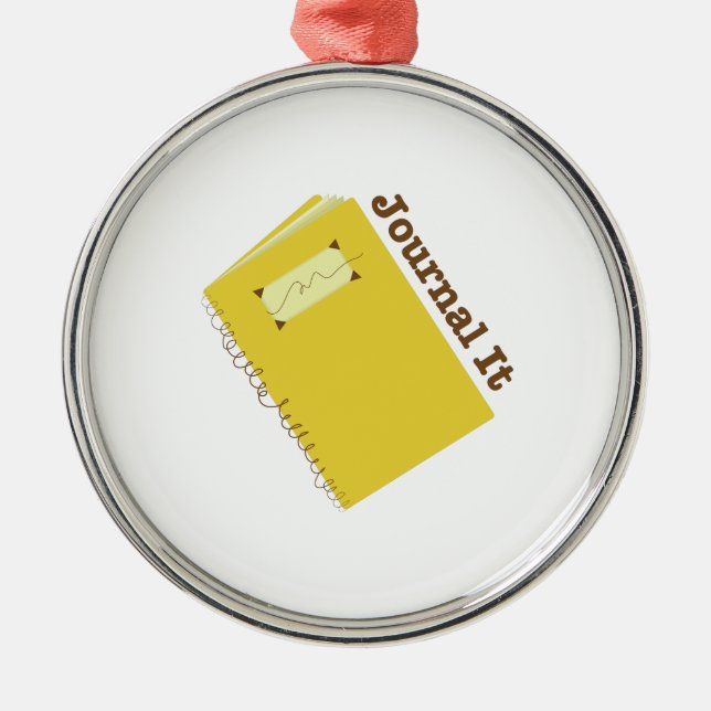 Adorno Metálico Métalo en diario (Frente)