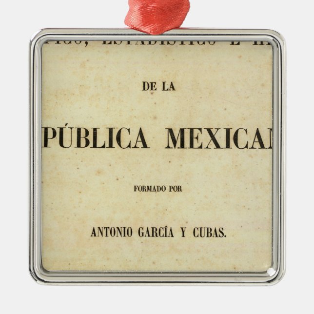 Adorno Metálico México 7 (Frente)